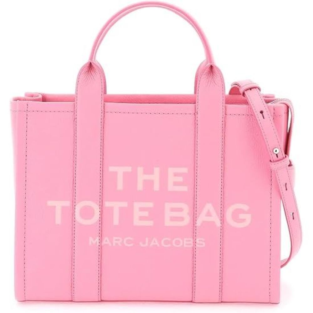 Marc Jacobs The Leather Medium Tote Bag - Petal Pink